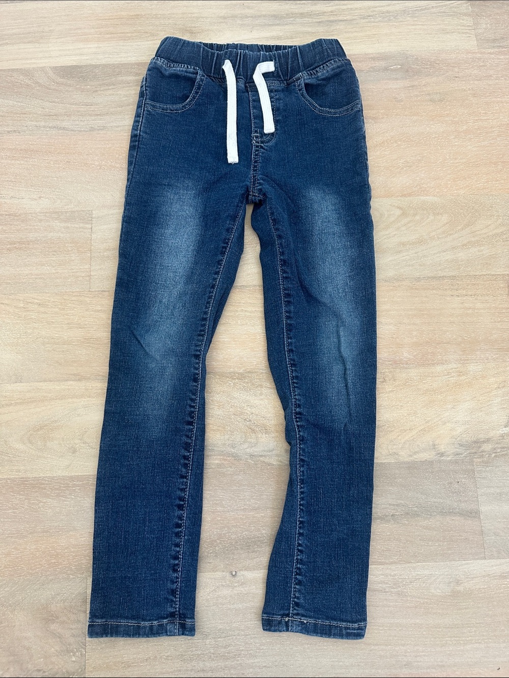 Little Bipsy 5T-6T Dark Blue Drawstring Jeans